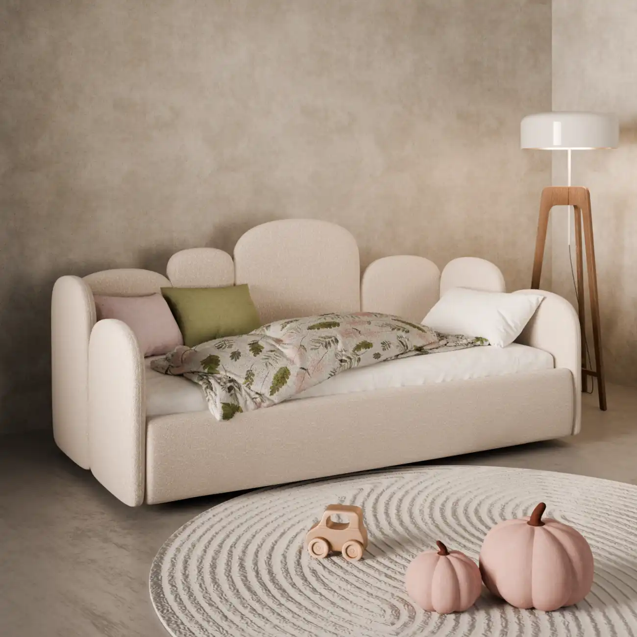 Łóżeczko dziecięce Milo w wersji pojedynczej - obrazek 3
